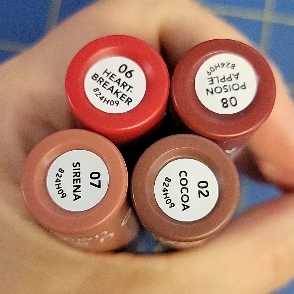 Italia Deluxe Mousse Matte Liquid Lipsticks Set of 4